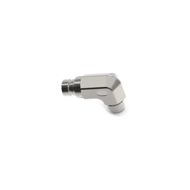 Bobcat 7246795 90 Degree Flat Faced Male Coupler, 1/2" body, 1-1/16" JIC thread, 7246795