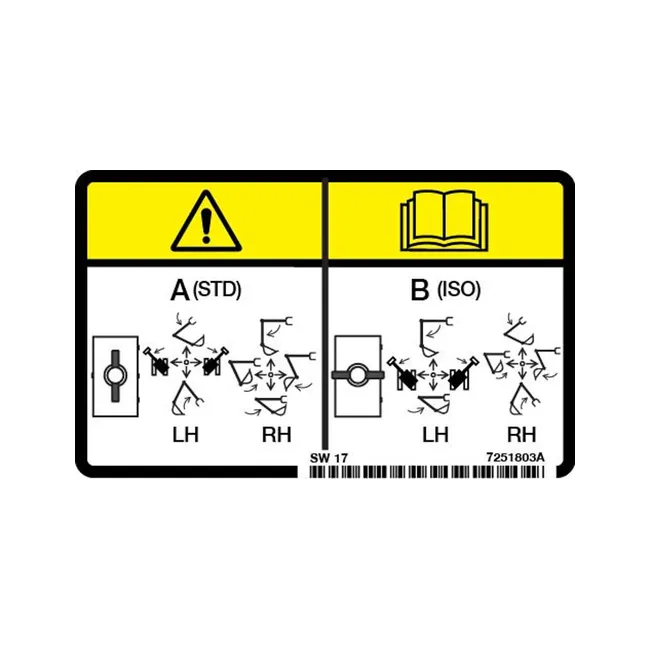 Bobcat 7251803 STD/ISO Decal, 7251803