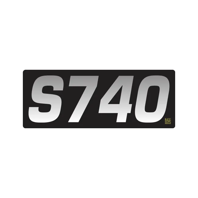 Bobcat 7252141 S740 Model Tailgate Decal for Skid Steer Loaders, 7252141