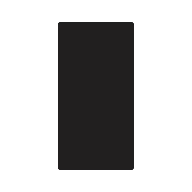 Bobcat 7265824 Matte Black Side Light Decal for Loaders, 7265824