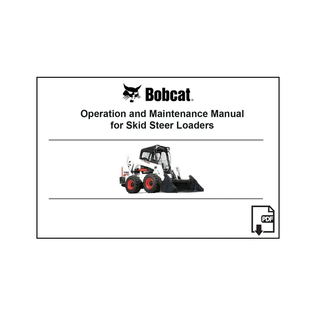 Bobcat 7296397ENUSPDF S530 Loader Operation and Maintenance Digital Manual, 7296397ENUSPDF