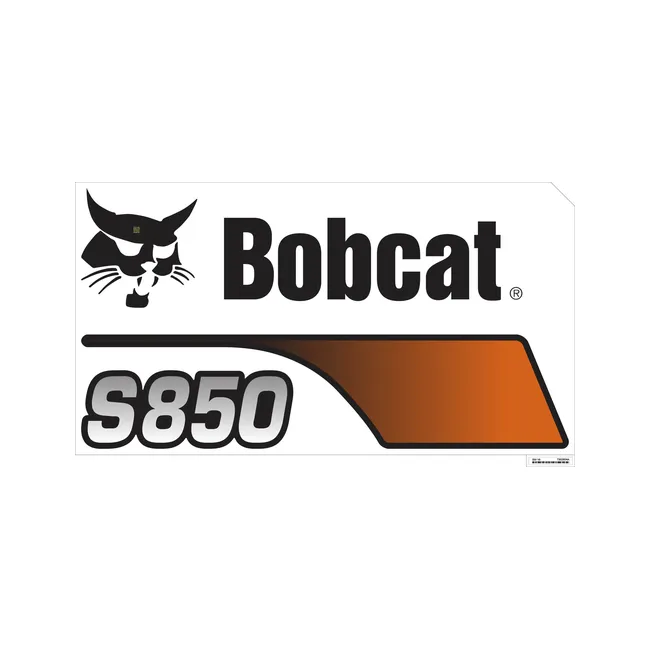 Bobcat 7302604 LH S850 Upright Decal, 7302604