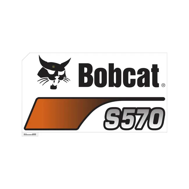 Bobcat 7302829 S570 Model Decal, 7302829