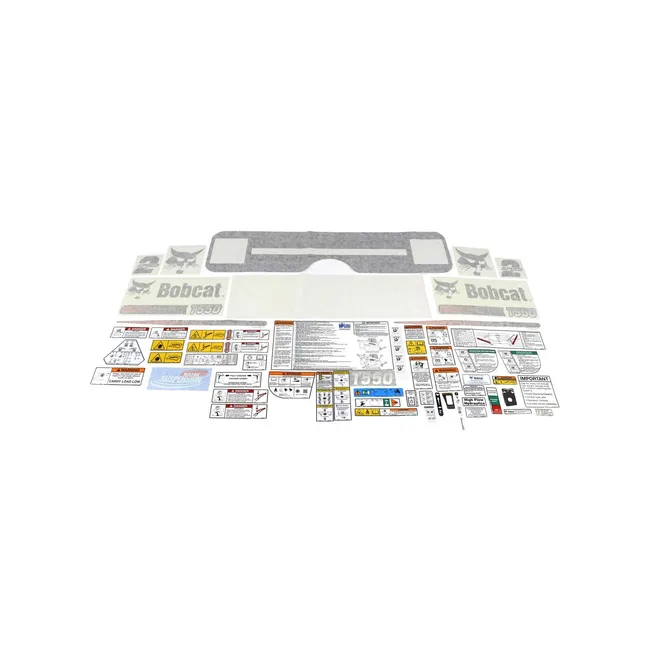 Bobcat 7302895 T550 Internal and External Decal Kit for Track Loaders, 7302895