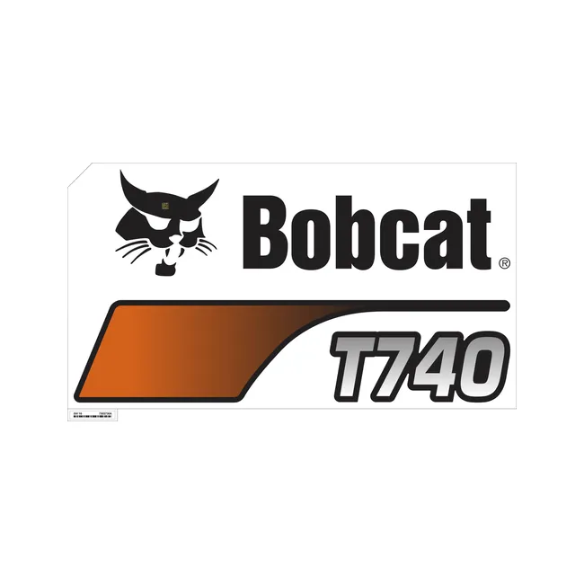 Bobcat 7303730 Right T740 Decal for Track Loaders, 7303730
