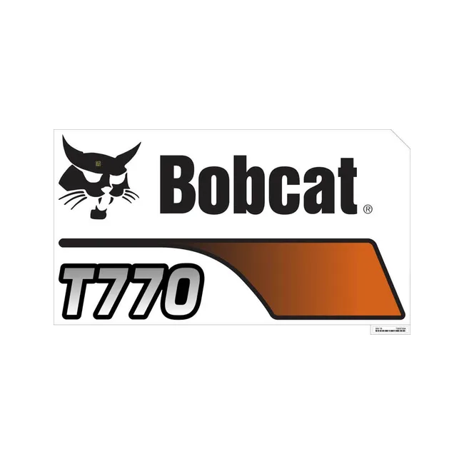 Bobcat 7303733 Left Bobcat T770 Decal, 7303733