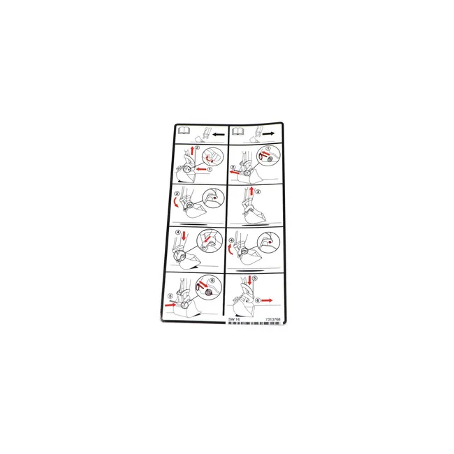 Bobcat 7313768 X-Change Decal for Excavators, 7313768