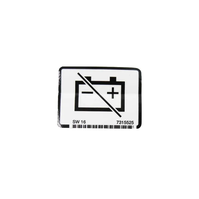 Bobcat 7315525 Battery Disconnect Decal, 7315525