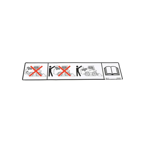 Bobcat 7324952 Exchanger Decal for Loaders, 7324952