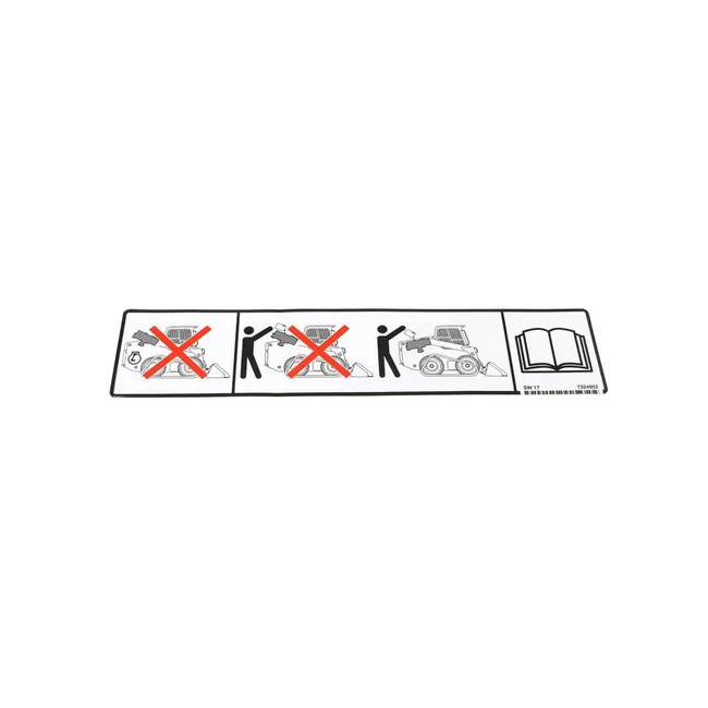 Bobcat 7324952 Exchanger Decal for Loaders, 7324952