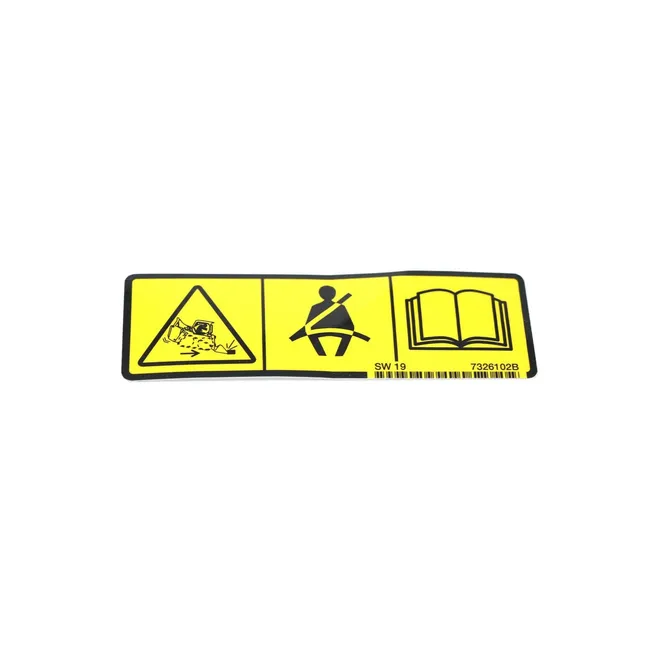 Bobcat 7326102 Warning Decal for Loaders, 7326102