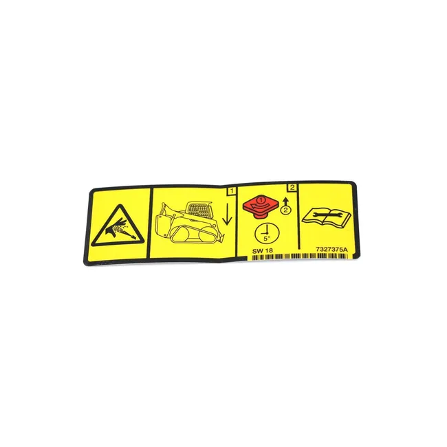 Bobcat 7327375 Ride Control Decal for Loaders, 7327375
