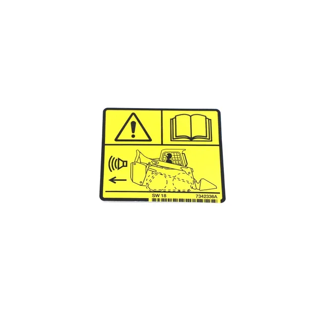 Bobcat 7342336 Warning Decal for Loaders, 7342336