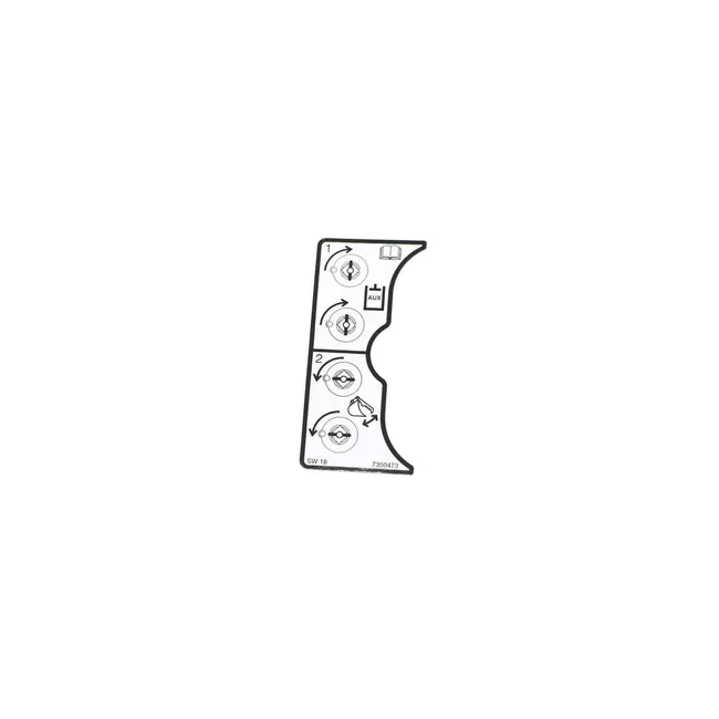 Bobcat 7350473 Diverter Decal for Excavators, 7350473
