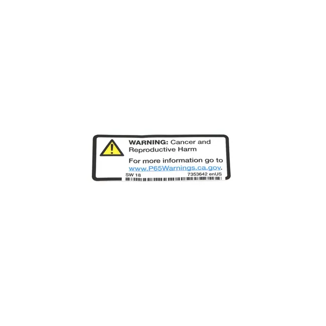 Bobcat 7353642 Warning Decal for Attachments and Excavators, 7353642