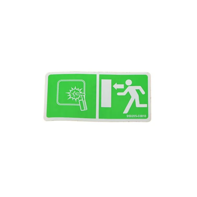 Bobcat 7384918 Exit Decal, 7384918