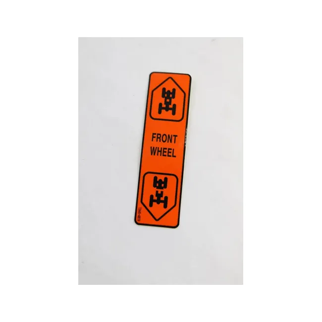 Bobcat 7385580 Front Wheel Decal, 7385580