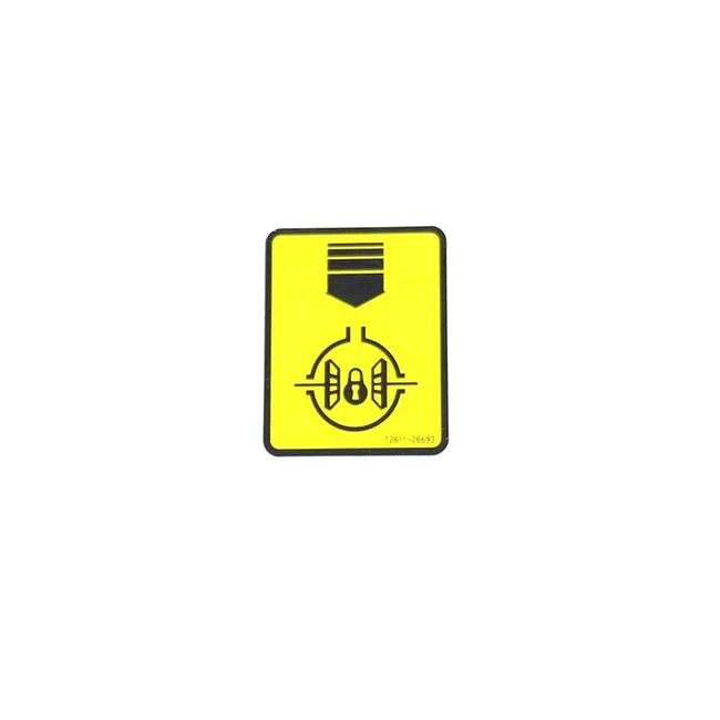 Bobcat 7385599 Instructions Decal, 7385599